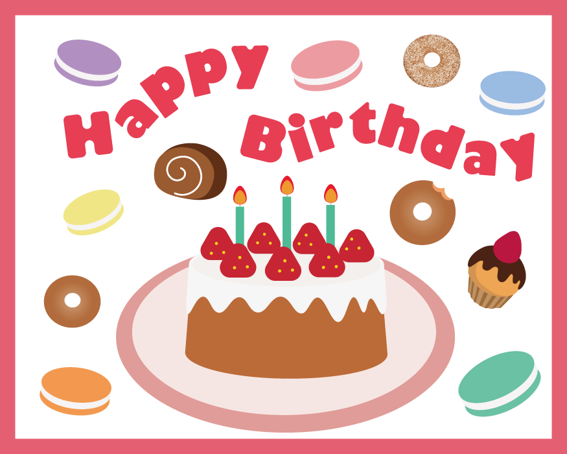 Happy Birthday✨～６月生まれのお誕生日会～