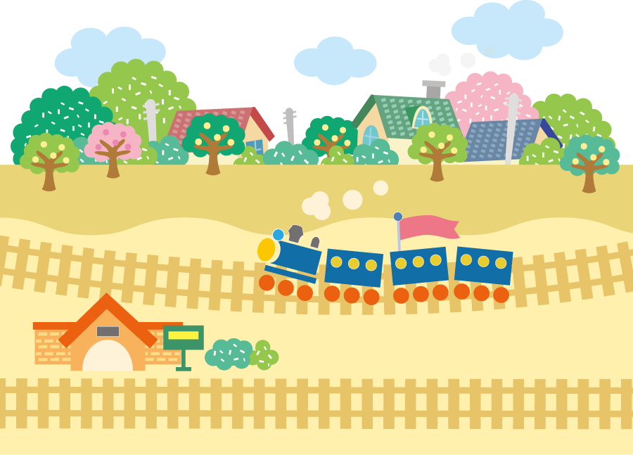 どの列車が一番長いかな?ジャンケン列車🚃